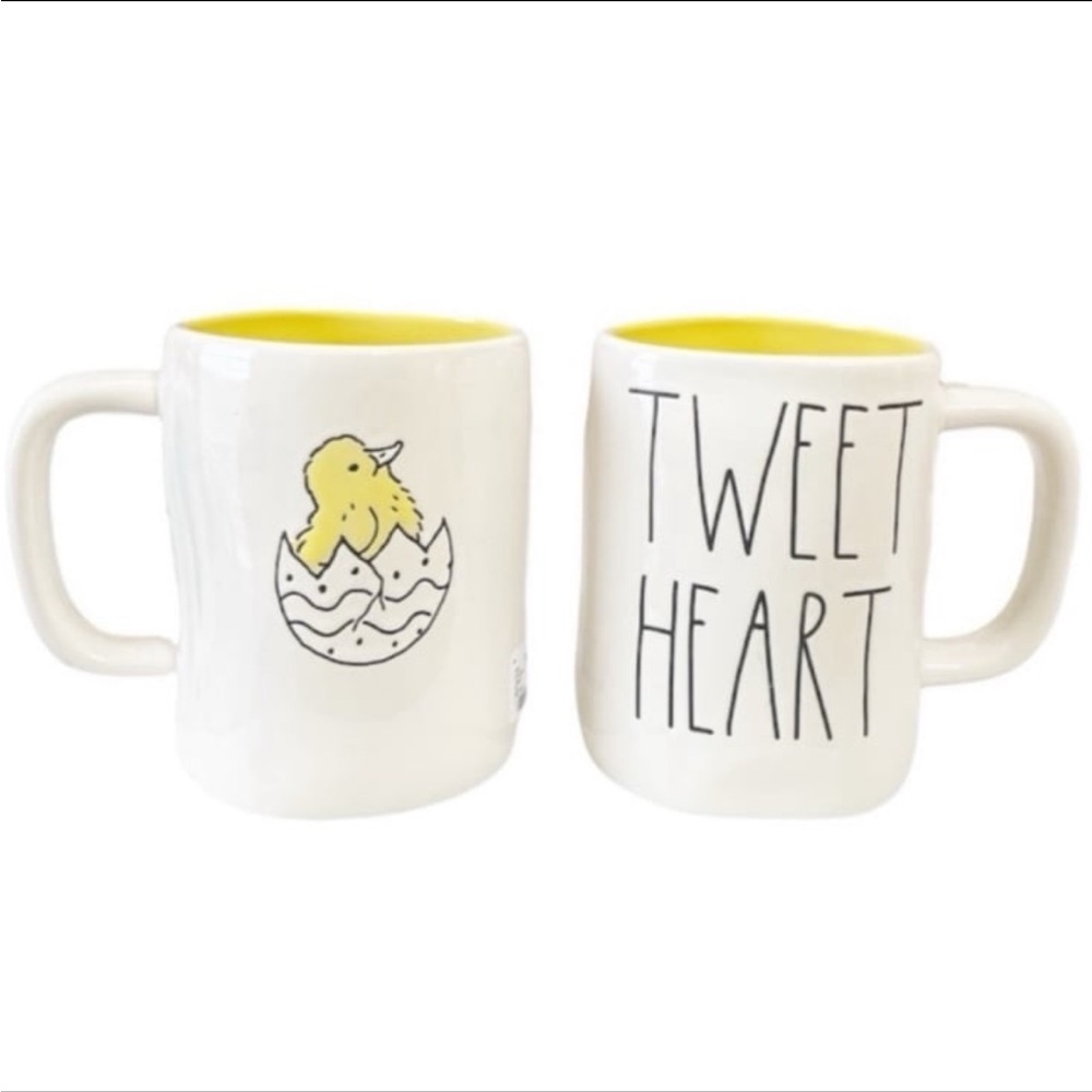 Rae Dunn "TWEET HEART" Chick Coffee Mug